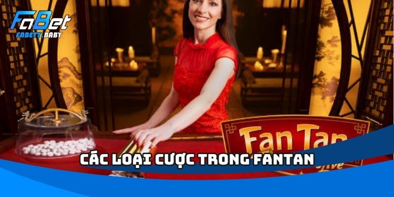 Các loại cược trong Fantan