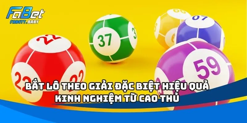 Bắt lô theo giải đặc biệt