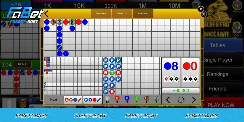 Phần mềm Baccarat có nhiều loại